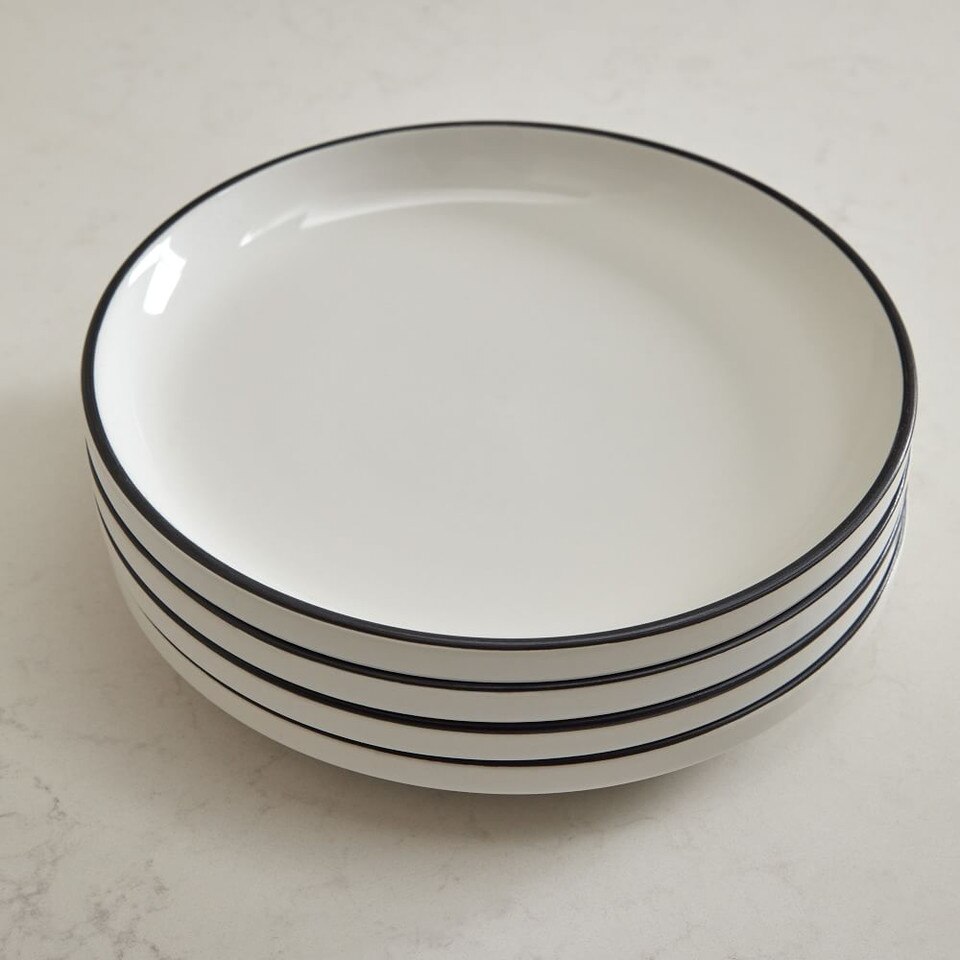 Utility Stoneware Salad Plate Sets